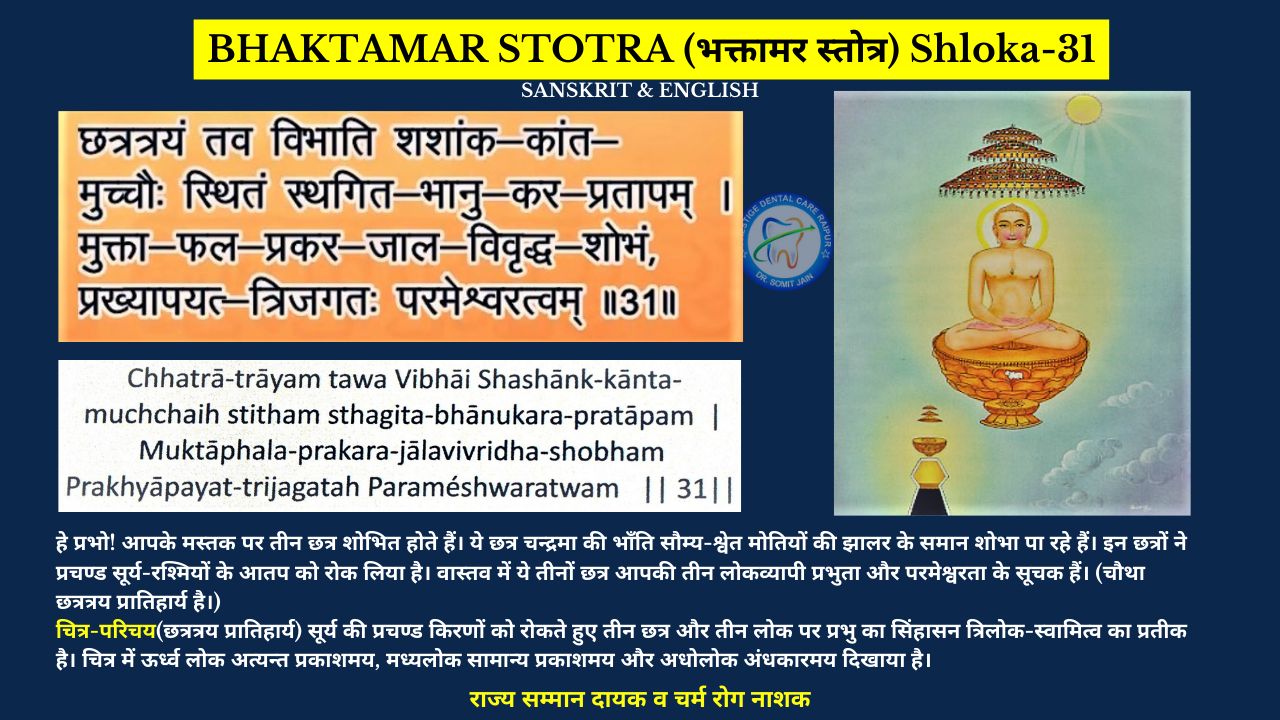 BHAKTAMAR STOTRA (भक्तामर स्तोत्र) Shloka-31